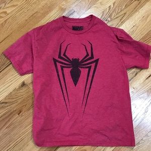 Spider-Man Marvel Red Kids Shirt XL
